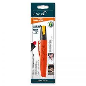 Creion Marker pentru construcții Pica Visor Permanent Galben 990/44