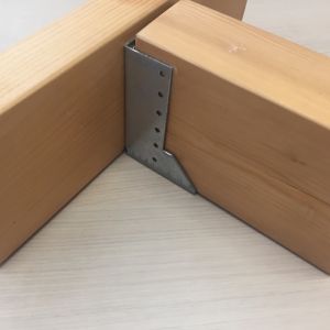 Suport metalic (papuc tip B) grindă lemn - 100x170x2 mm