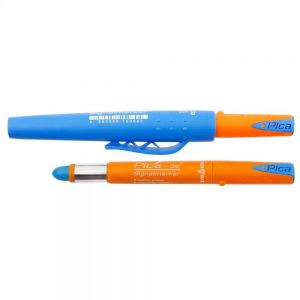 Creion Marker pentru construcții Pica Gel Signal Albastru 8081